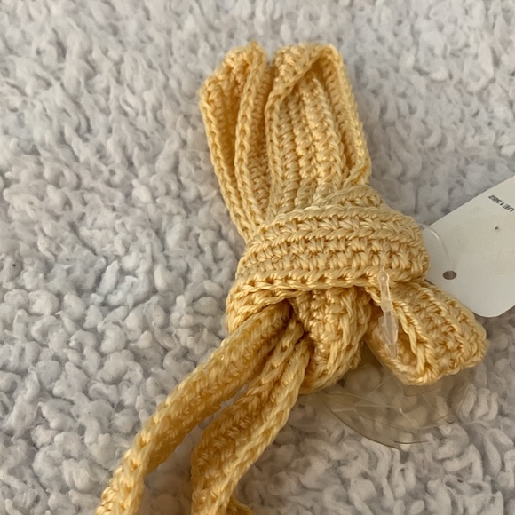 Gold Mini Crochet and Sequin Bag - Picture 8 of 15